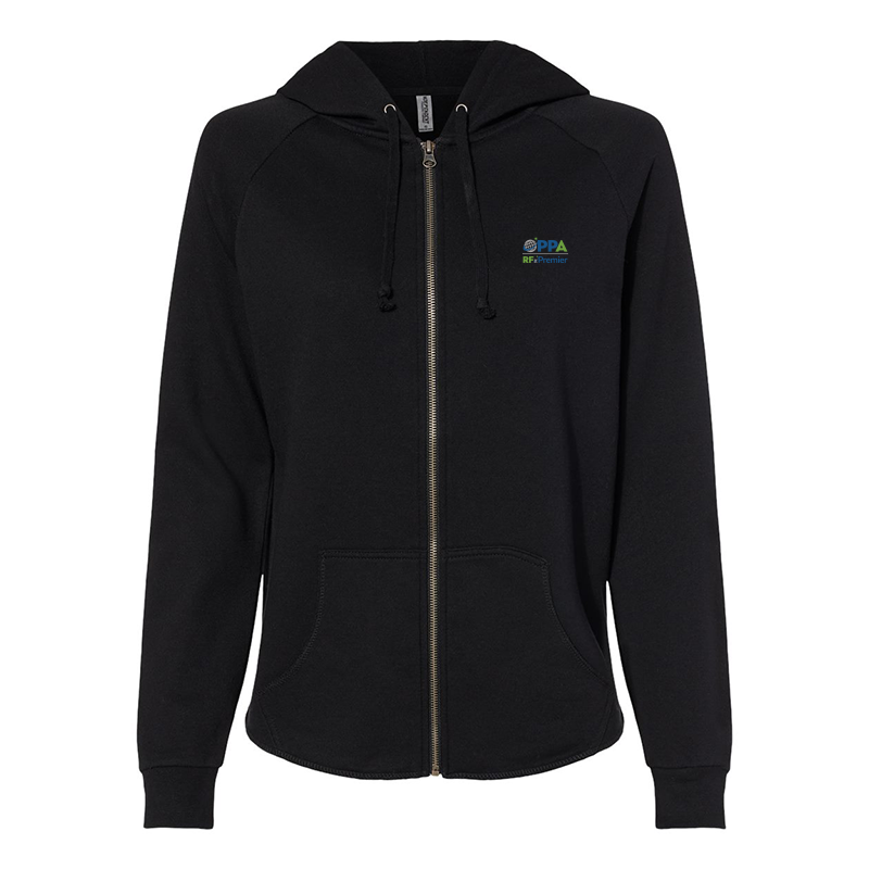 RFxP and PPA - Women's California Wave Wash Full-Zip Hooded Sweatshirt