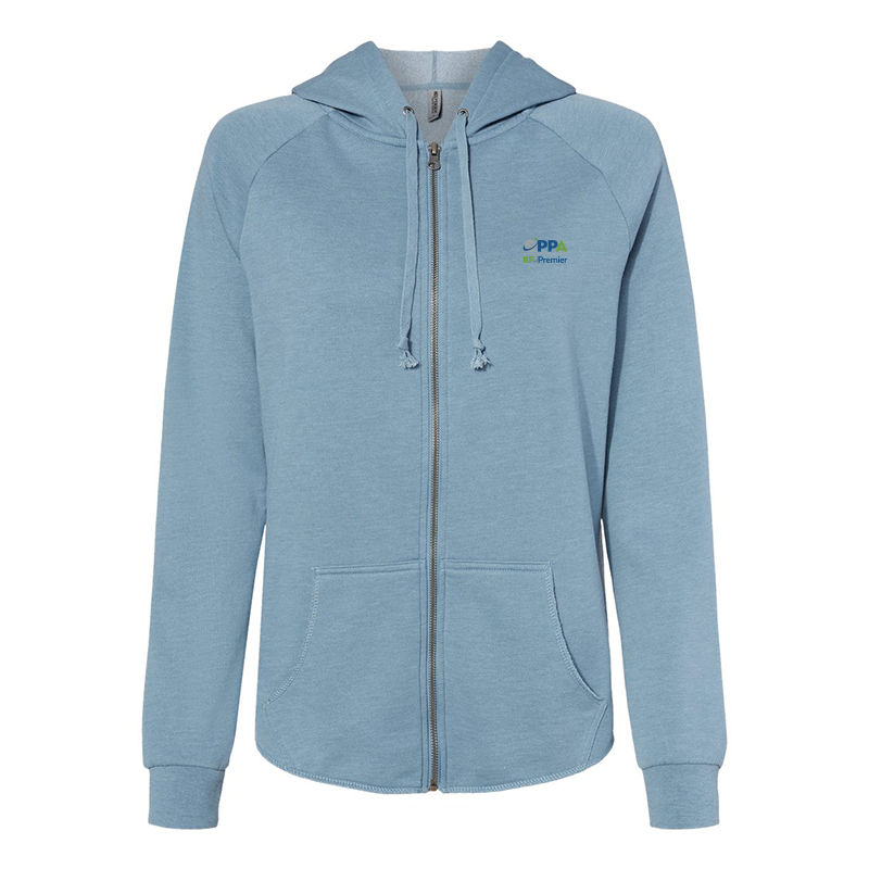 RFxP and PPA - Women's California Wave Wash Full-Zip Hooded Sweatshirt