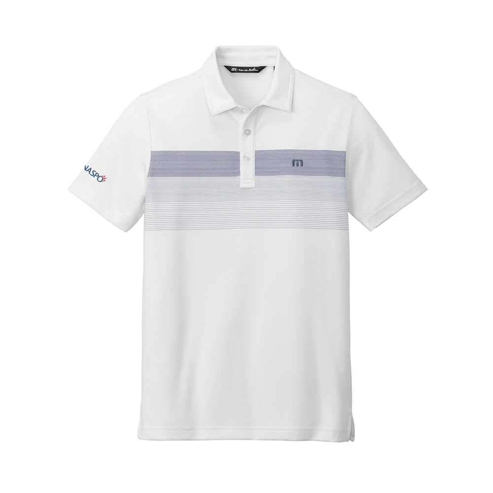NASPO TravisMathew Coastal Chest Stripe Polo