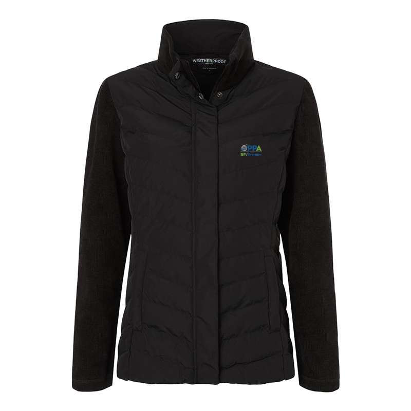 RFxP and PPA - Women's Mixed Media Chevron Jacket