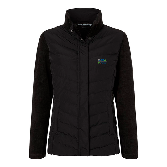 RFxP and PPA - Women's Mixed Media Chevron Jacket
